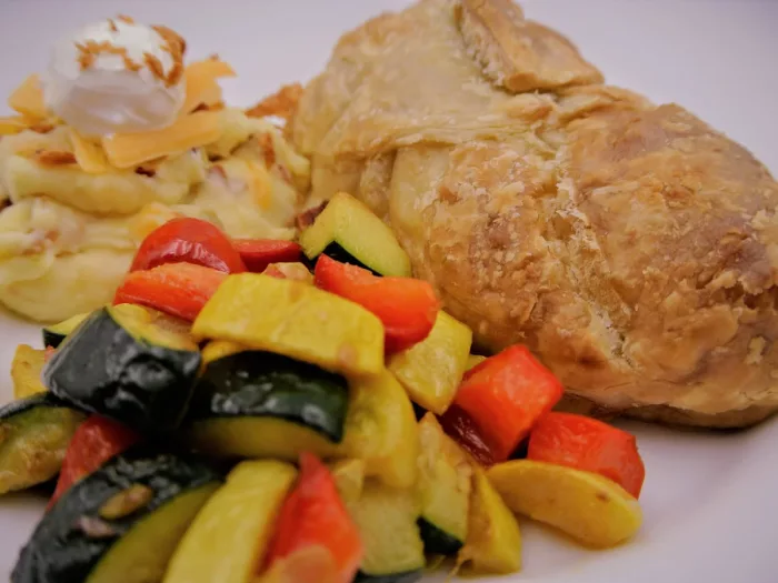 Boursin Chicken in Puff Pastry