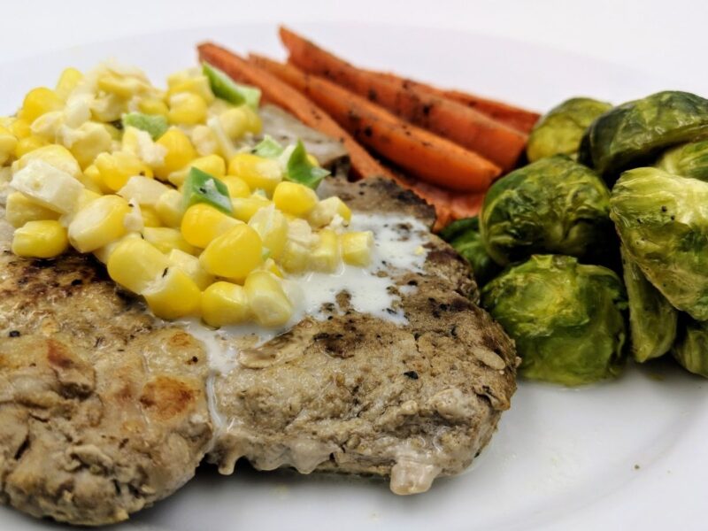 Cumin Chicken with Creamy Corn Sauce Alaska Dinner Factory