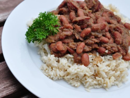 Chicken with Red Beans and Rice
